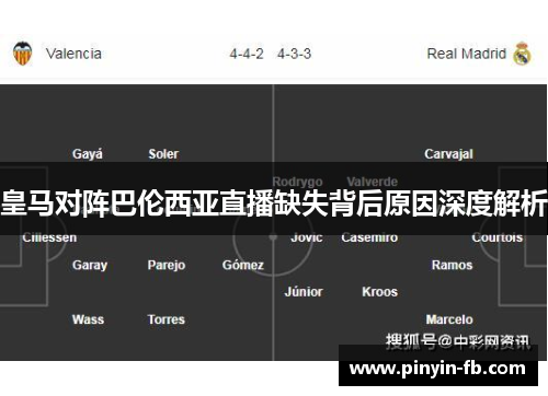 皇马对阵巴伦西亚直播缺失背后原因深度解析 皇马对阵巴伦西亚直播缺失背后原因深度解析